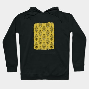 Haunted Mansion Wallpaper Old Gold #Bold Hoodie